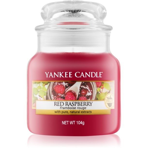 Yankee Candle Red Raspberry ароматна свещ 104 гр.