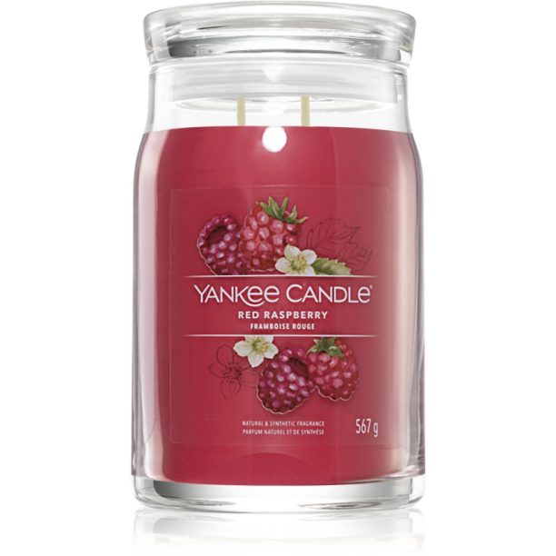 Yankee Candle Red Raspberry ароматна свещ I. Signature 567 гр.