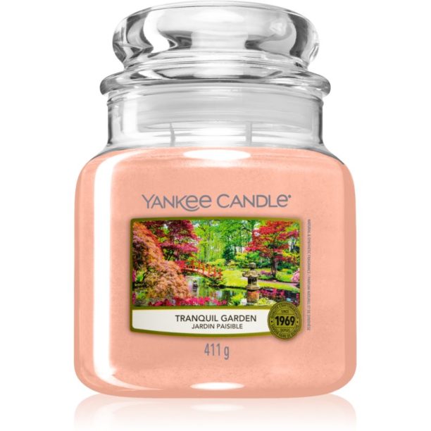 Yankee Candle Tranquil Garden ароматна свещ 411 гр.