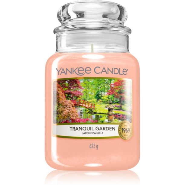 Yankee Candle Tranquil Garden ароматна свещ 623 гр.