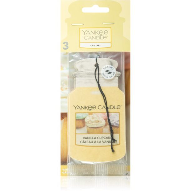 Yankee Candle Vanilla Cupcake ароматизатор за кола I. 3 бр.