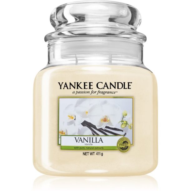 Yankee Candle Vanilla ароматна свещ 411 гр.