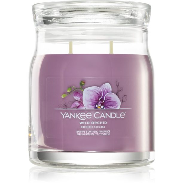 Yankee Candle Wild Orchid ароматна свещ Signature 368 гр.