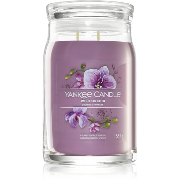 Yankee Candle Wild Orchid ароматна свещ Signature 567 гр.