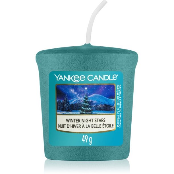 Yankee Candle Winter Night Stars вотивна свещ 49 гр.