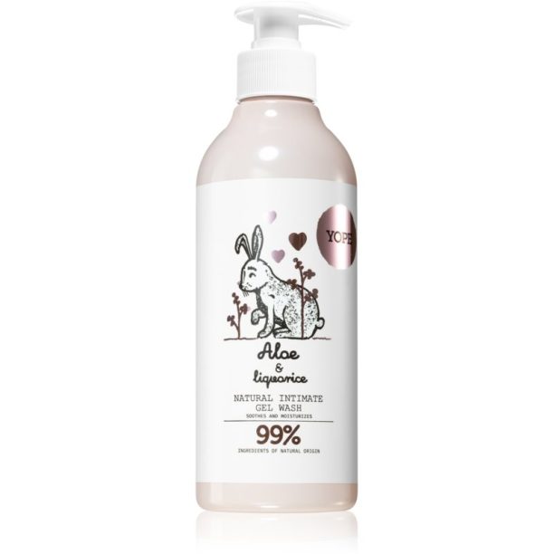 Yope Aloe & Liquorice гел за интимна хигиена 300 мл.