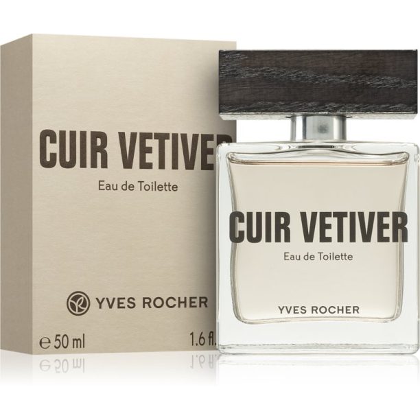 Yves Rocher Cuir Vétiver тоалетна вода за мъже 50 мл. на ниска цена