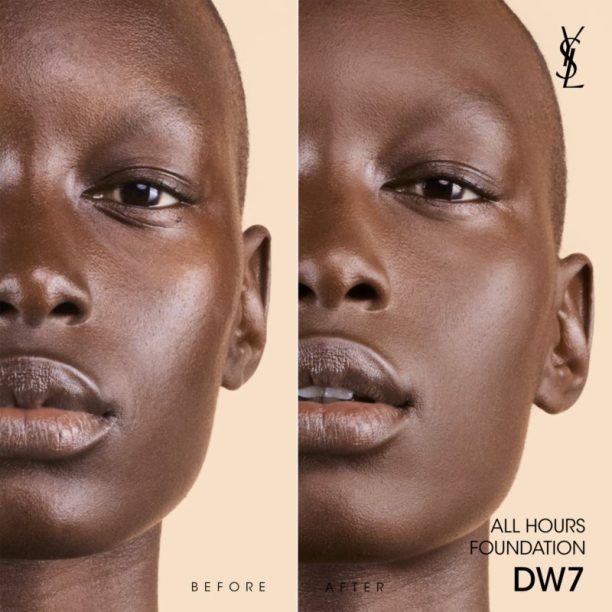 Yves Saint Laurent All Hours Foundation дълготраен фон дьо тен SPF 39 цвят DW7 25 мл. купи на топ цена