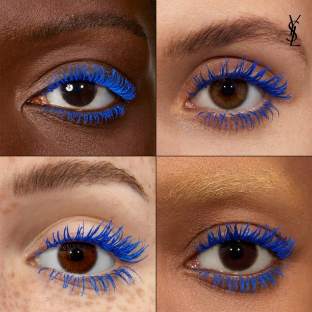 Yves Saint Laurent Lash Clash Extreme Volume спирала за екстра обем цвят 04 Blue 9 мл. купи на топ цена