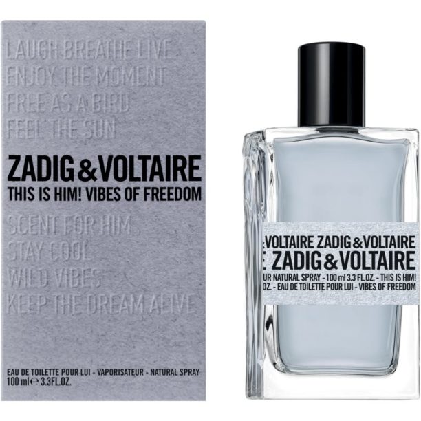 Zadig & Voltaire This is Him! Vibes of Freedom тоалетна вода за мъже 100 мл. на ниска цена