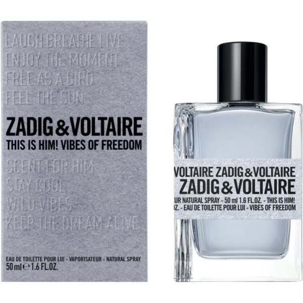 Zadig & Voltaire This is Him! Vibes of Freedom тоалетна вода за мъже 50 мл. на ниска цена