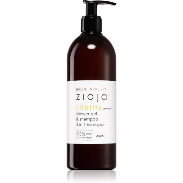 Ziaja Baltic Home Spa Vitality душ гел за лице