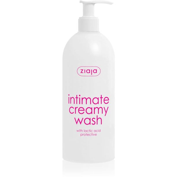 Ziaja Intimate Creamy Wash нежен гел за интимна хигиена s kyselinou mléčnou 500 мл.