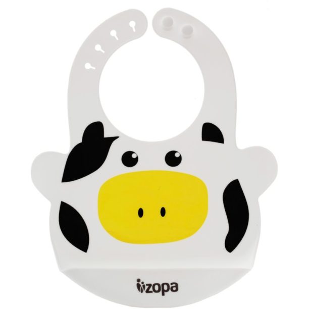 Zopa Silicone Bib лигавник Cow 1 бр. на ниска цена