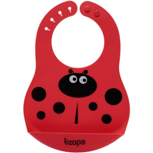 Zopa Silicone Bib лигавник Ladybird 1 бр.