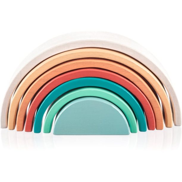 Zopa Wooden Rainbow дъга за сглобяване от дърво Sunset 1 бр. на ниска цена