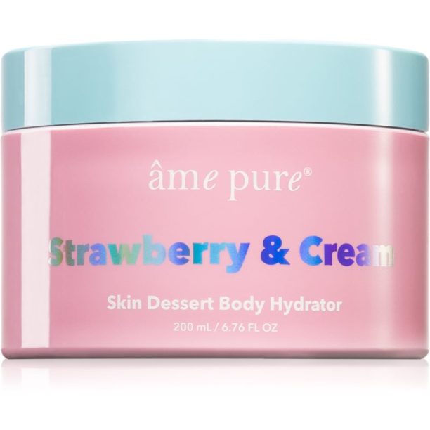 âme pure Strawberry & Cream Skin Dessert Body Hydrator хидратиращ лосион за тяло с аромат на ягоди 200 мл.