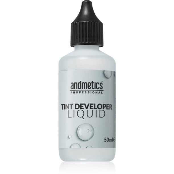 andmetics Professional Tint Developer Liquid активираща емулсия за боя за вежди и мигли 50 мл. на ниска цена