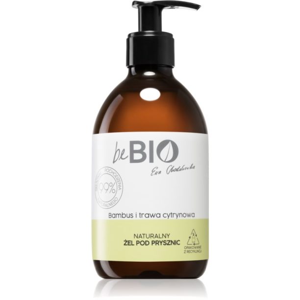 beBIO Bamboo & Lemongrass освежаващ душ гел 400 мл.