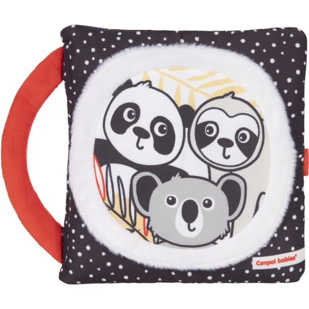 canpol babies BabiesBoo Sensory Activity Book контрастна образователна книжка Panda