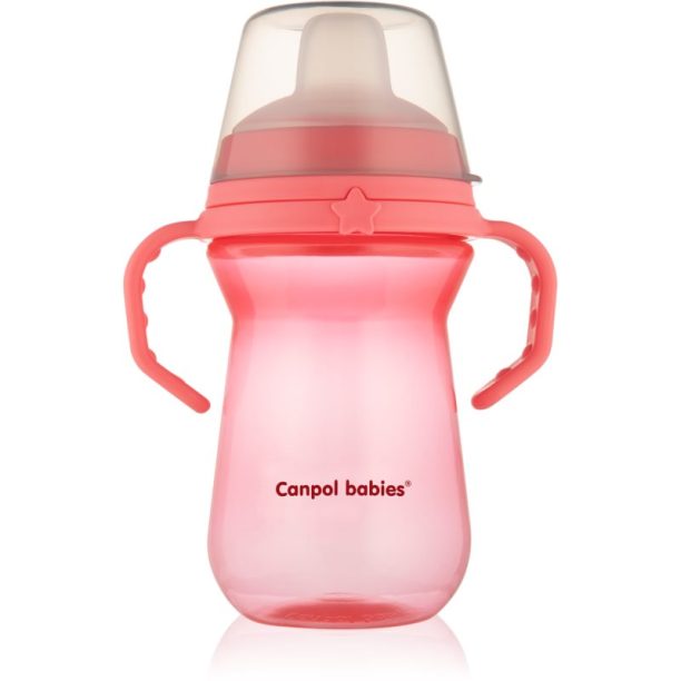 canpol babies FirstCup 250 ml чаша Pink 6+m 250 мл.