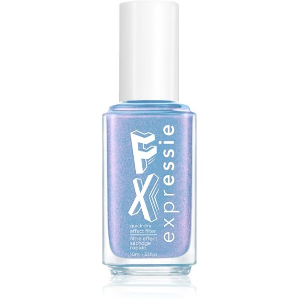 essie expressie FX бързозасъхващ лак за нокти цвят 510 immaterial frost 10 мл. на ниска цена