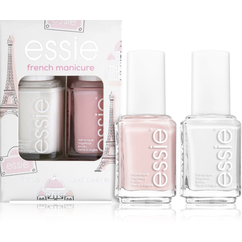 essie french manicure комплект лак за нокти (на френски маникюр)