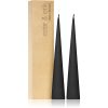 ester & erik cone candles raw black (no. 75) свещ 2x25 см на ниска цена