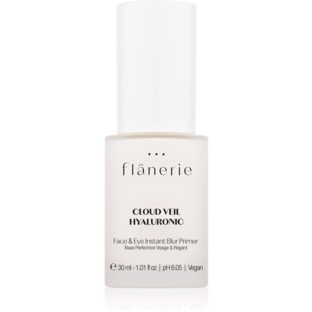 flânerie Cloud Veil Hyaluronic основа за лице и очи без парфюм 30 мл.