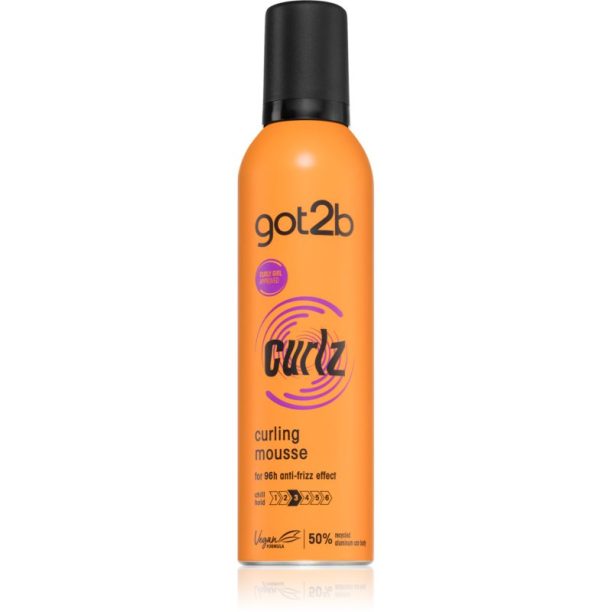 got2b Curlz пяна за коса за оформяне на къдрици 250 м