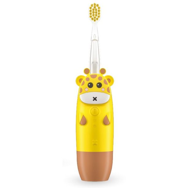 innoGIO GIOGiraffe Sonic Toothbrush четка за зъби за деца Yellow 1 бр. на ниска цена