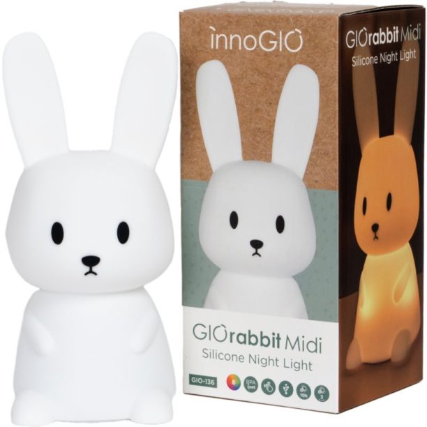 innoGIO GIORabbit Midi нощна светлина 2 в 1 1 бр. на ниска цена