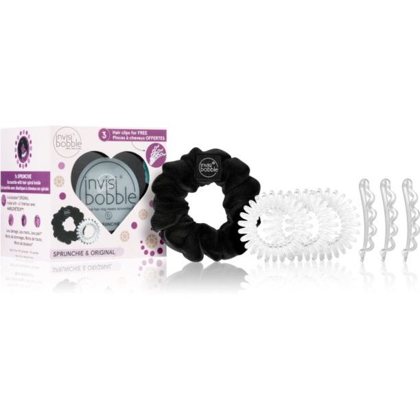 invisibobble Heart Style Set подаръчен комплект За коса 7 бр.