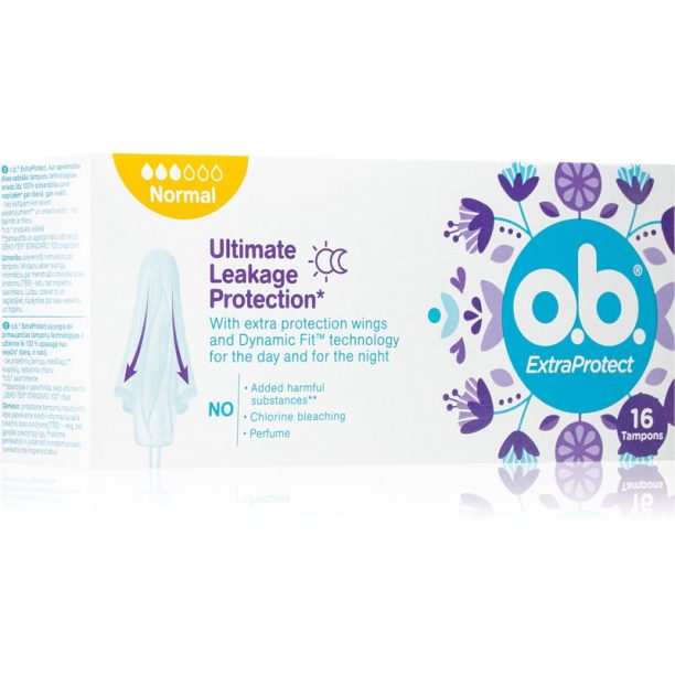 o.b. Extra Protect Normal тампони 16 бр.