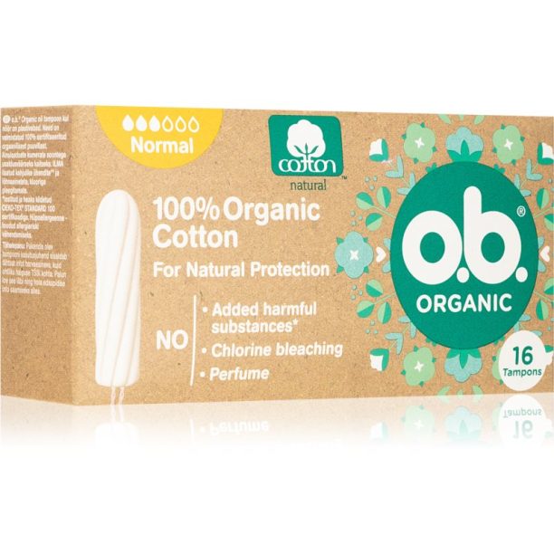 o.b. Organic Normal тампони 16 бр. на ниска цена