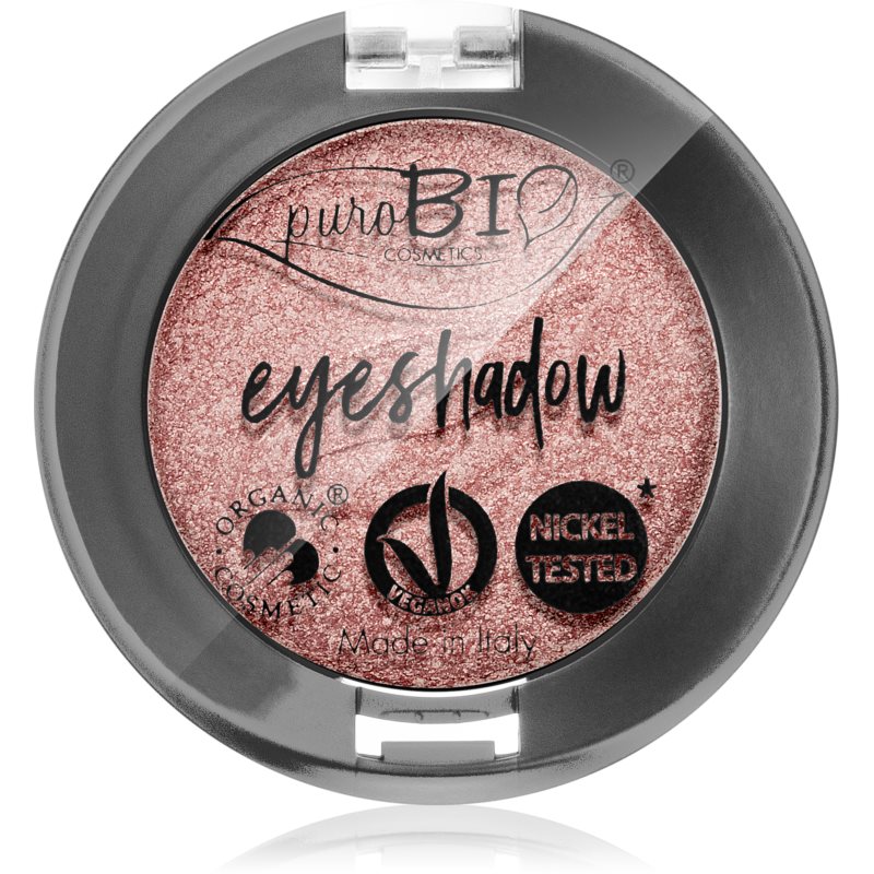 puroBIO Cosmetics Compact Eyeshadows сенки за очи цвят 25 Pink 2