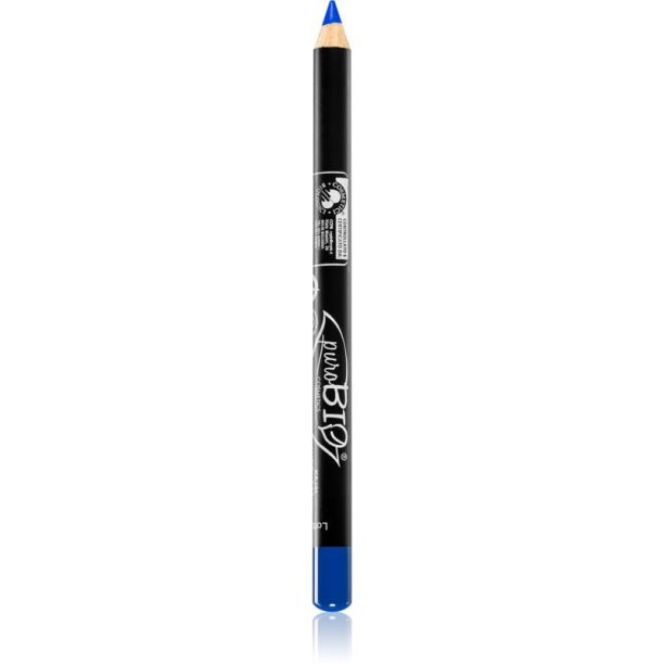 puroBIO Cosmetics Eyeliner молив за очи цвят 04 Electric Blue 1