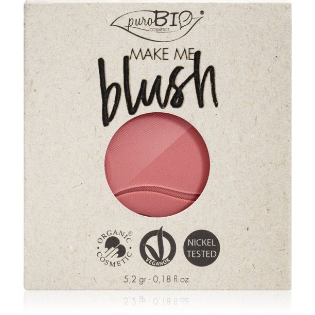 puroBIO Cosmetics Long-lasting Blush Refill дълготраен руж пълнител 5