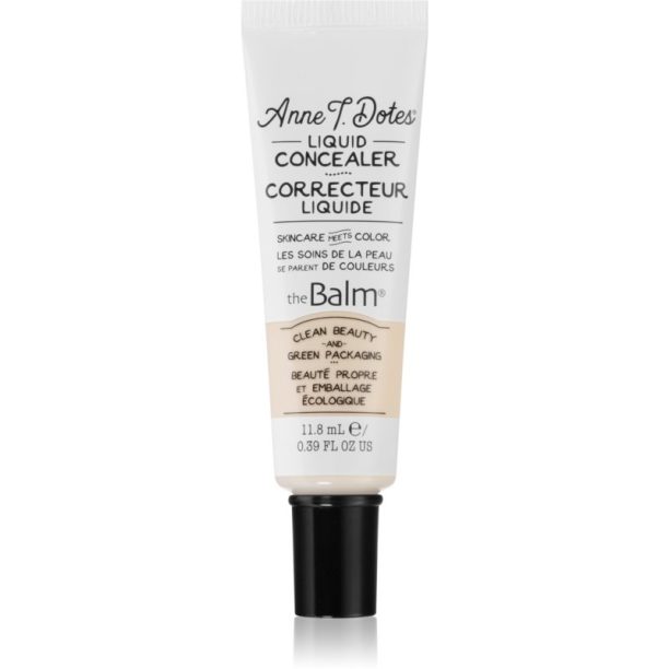 theBalm Anne T. Dotes® Liquid Concealer течен коректор за пълно покритие цвят #1 Lightest Fair 11