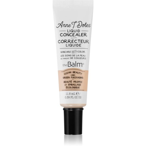 theBalm Anne T. Dotes® Liquid Concealer течен коректор за пълно покритие цвят #10 Very Fair 11