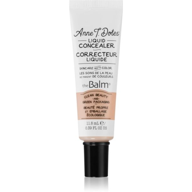 theBalm Anne T. Dotes® Liquid Concealer течен коректор за пълно покритие цвят #14 Fair 11