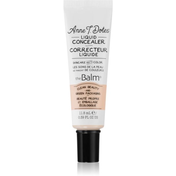 theBalm Anne T. Dotes® Liquid Concealer течен коректор за пълно покритие цвят #3 Light Warm Fair 11