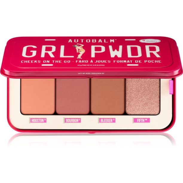 theBalm Autobalm Grl Pwdr палитра с ружове с избелител на ниска цена