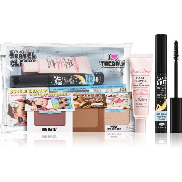 theBalm Clean & Green Travel Kit комплект за пътуване (за перфектен външен вид)