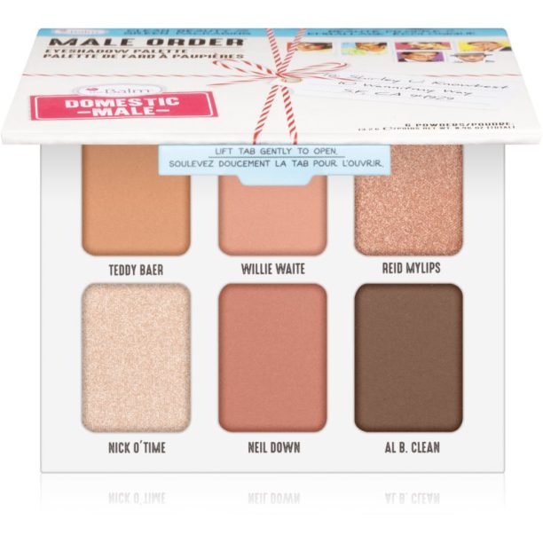 theBalm Male Order® Domestic Male палитра от сенки за очи 13