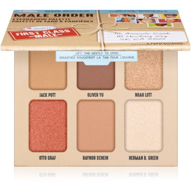 theBalm Male Order® First Class Male палитра сенки за очи 13