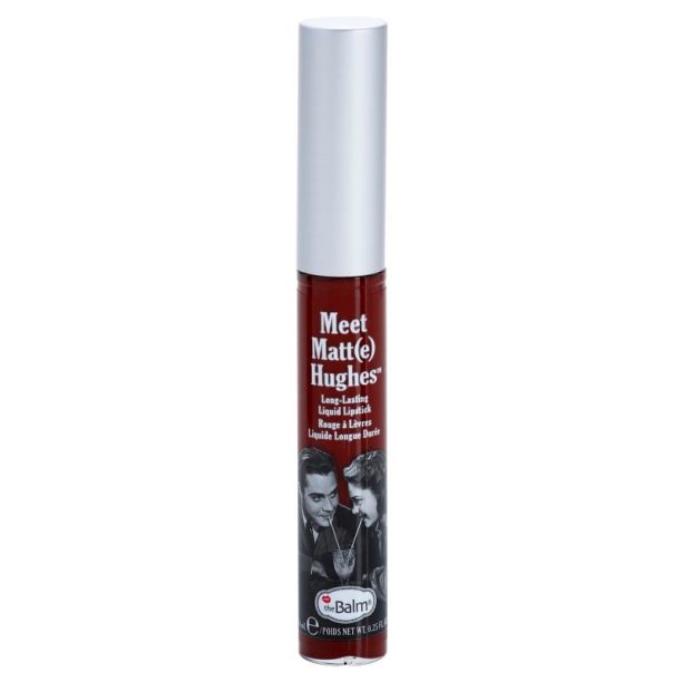 theBalm Meet Matt(e) Hughes Long Lasting Liquid Lipstick дълготрайно течно червило цвят Adoring 7.4 мл. на ниска цена