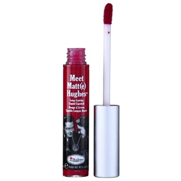 theBalm Meet Matt(e) Hughes Long Lasting Liquid Lipstick дълготрайно течно червило цвят Dedicated 7.4 мл. купи на топ цена