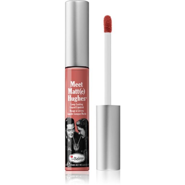 theBalm Meet Matt(e) Hughes Long Lasting Liquid Lipstick дълготрайно течно червило цвят Doting 7.4 мл.