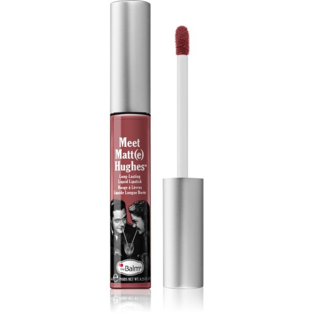 theBalm Meet Matt(e) Hughes Long Lasting Liquid Lipstick дълготрайно течно червило цвят Sincere 7.4 мл.